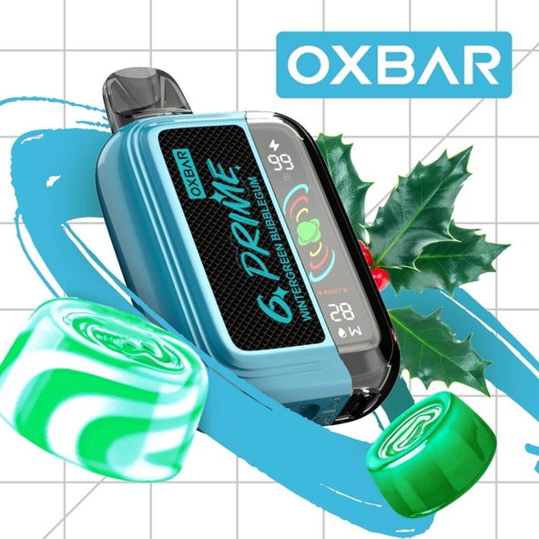 Oxbar G Prime 25K Wintergreen Bubblegum - 5% Nicotine - Vape Outlet South Africa