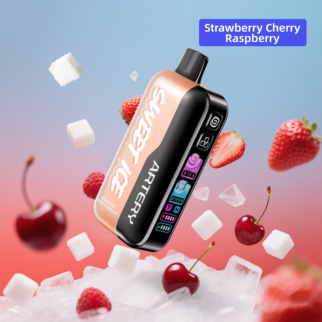Artery CL6 50K Strawberry Cherry Raspberry