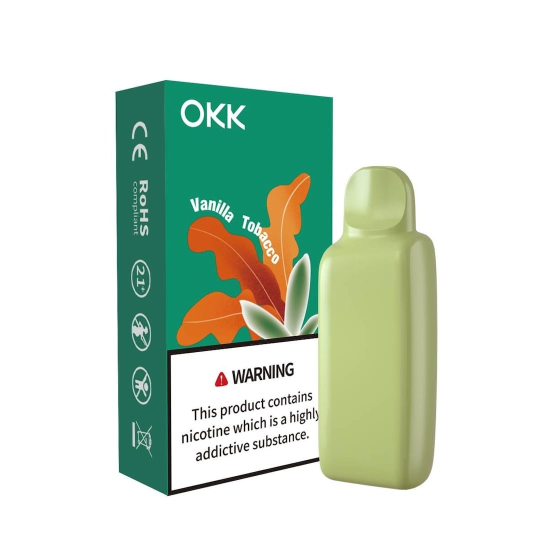 Okk Cross Vanilla Tobacco Pod - 5% Nicotine - Vape Outlet South Africa