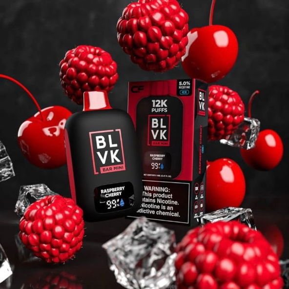 Blvk Bar Mini Raspberry Cherry Ice - 5% Nicotine - Vape Outlet South Africa