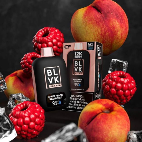 Blvk Bar Mini White Peach Rasberry Ice - 5% Nicotine - Vape Outlet South Africa