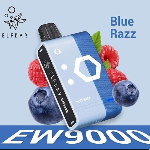 Elfbar EW9000 Blue Razz Kit