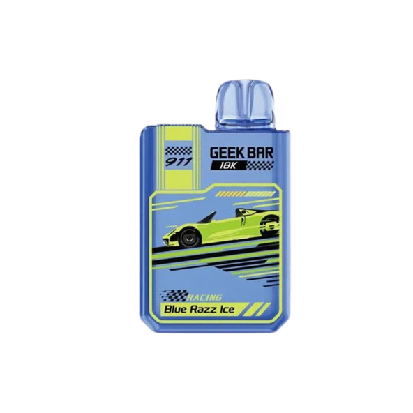 Geek Bar 911 GTS 18K Blue Razz Ice - 5% Nicotine - Vape Outlet South Africa