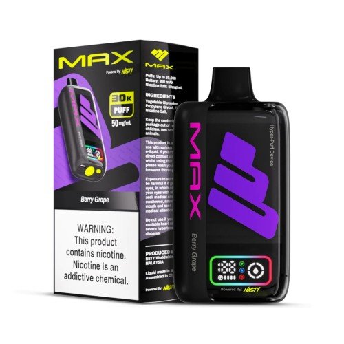 Nasty Bar Max 30K Berry Grape - 5% Nicotine - Vape Outlet South Africa