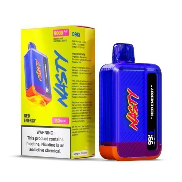 Nasty Bar 9K Red Energy - 5% Nicotine - Vape Outlet South Africa