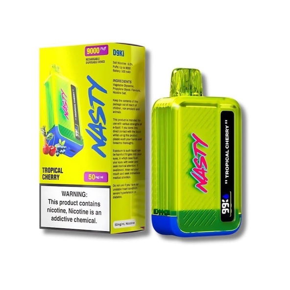 Nasty Bar 9K Tropical Cherry - 5% Nicotine - Vape Outlet South Africa