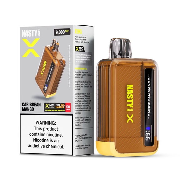 Nasty Bar 9K X Caribbean Mango - 5% Nicotine - Vape Outlet South Africa