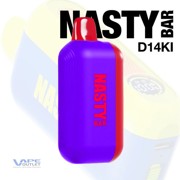 Nasty Bar D14Ki Blackcurrant - 5% Nicotine - Vape Outlet South Africa