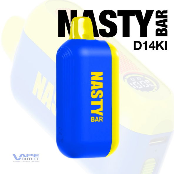 Nasty Bar D14Ki Blue Razz Ice - 5% Nicotine - Vape Outlet South Africa