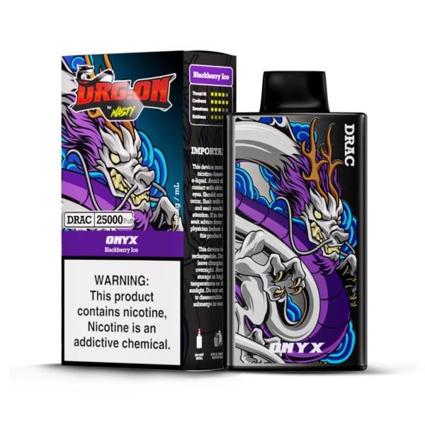 Nasty Bar Drgon 25K Blackberry Ice - 5% Nicotine - Vape Outlet South Africa