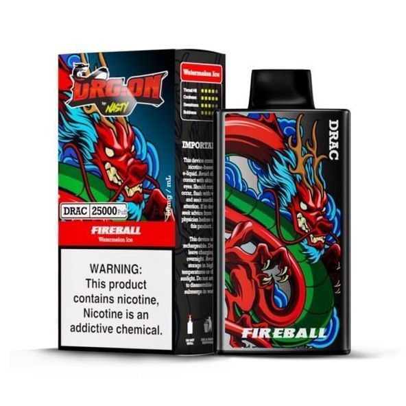 Nasty Bar Drgon 25K Watermelon Ice - 5% Nicotine - Vape Outlet South Africa