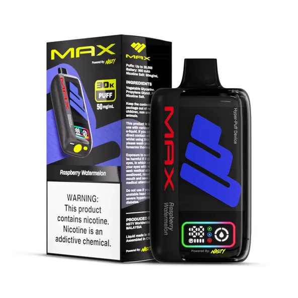 Nasty Bar Max 30K Raspberry Watermelon - 5% Nicotine - Vape Outlet South Africa