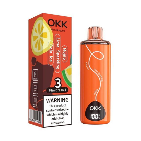 Okk Tripo Cola Ice - Lime Sparkling - Mojito - 3.5% Nicotine - Vape Outlet South Africa