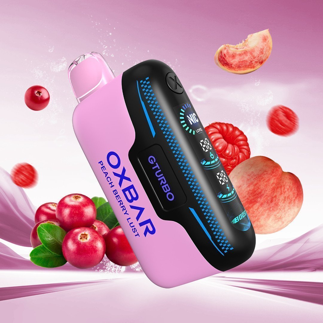 Oxbar G Turbo 36K Peach Berry Lust - 5% Nicotine - Vape Outlet South Africa