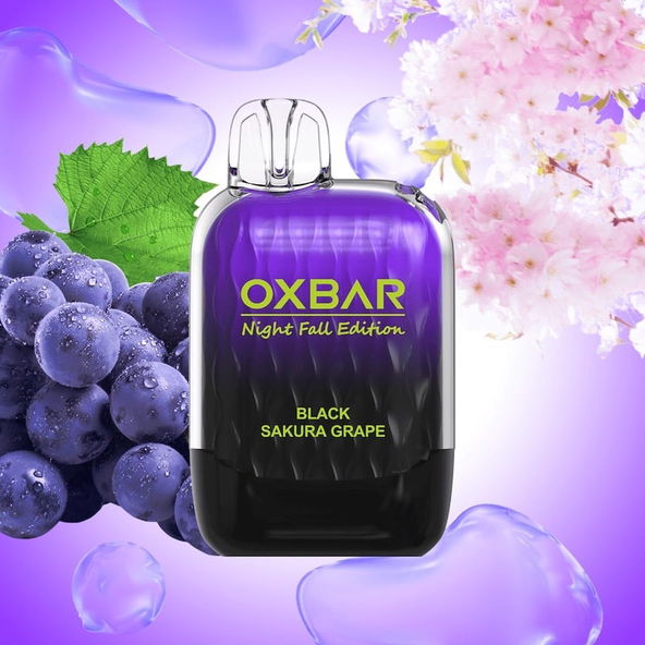 Oxbar G9000 Nightfall Sakura Grape - 5% Nicotine - Vape Outlet South Africa