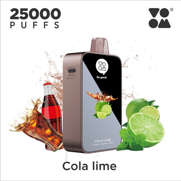 Voom Burst 25K Cola Lime - 5% Nicotine - Vape Outlet South Africa