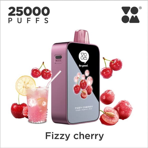 Voom Burst 25K Fizzy Cherry - 5% Nicotine - Vape Outlet South Africa